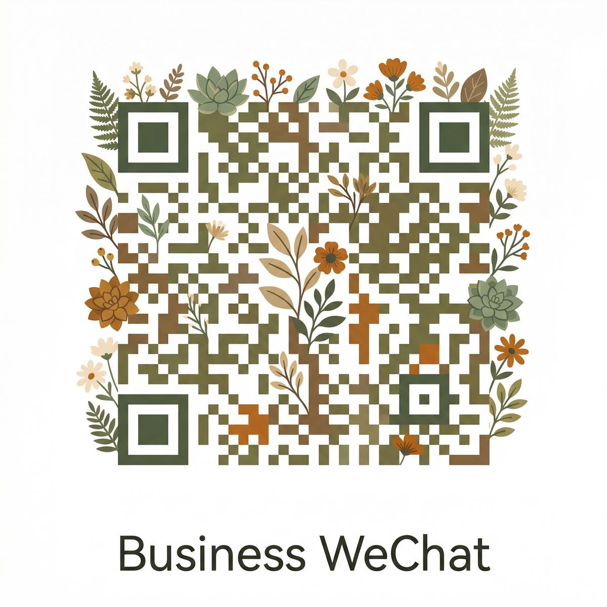 黄色仓库商务合作二维码